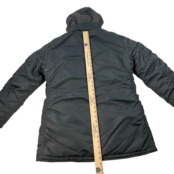 Alpha Industries Lady Cobbs Parka Womens Size L Insulated Jacket Gun Metal NWT - Picture 10 of 14